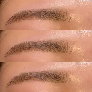 メンズ アイブロウ 艶カラー 藤澤さくらのマツエク・マツパデザイン