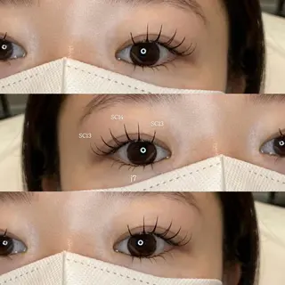 マツエク・マツパ 束感マツエク 弥のマツエク・マツパデザイン