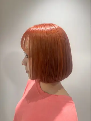 ミディアム ブリーチカラー特化 美容師/𝕐𝕌𝕀のヘアスタイル