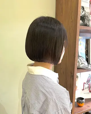 ショート ショートカット / 銀座/ 青山莉奈のヘアスタイル