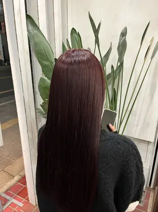 ロング カラー 🫧ハイトーン/ ブリーチ🫧白石航汰のヘアスタイル