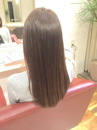 ロング カラー ⚪︎ YUNAのヘアスタイル
