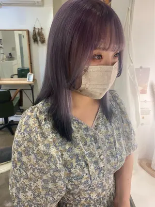 カラー 会社で浮かない ビジネスヘア/心斎橋のヘアスタイル