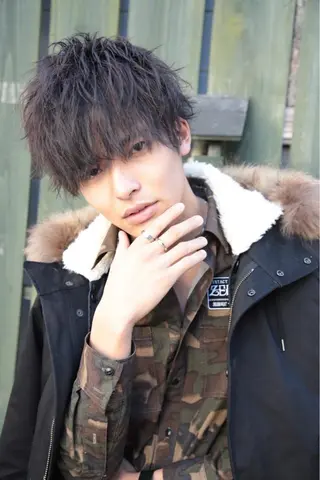 パーマ メンズ ✨上品レディーなヘア スタイルへ✨髙木諒也のヘアスタイル