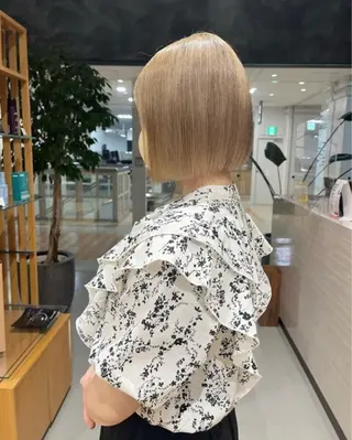 ショート NAKAHARA TSUKUSHIのヘアスタイル