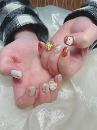 ネイル ネイルサロンブラン ゆず🍀のネイルデザイン