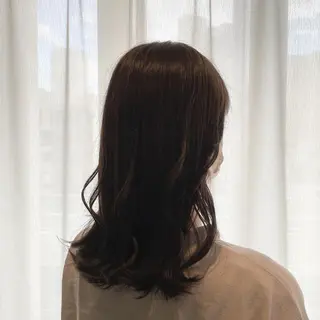 セミロング カラー ALLEN hair /まなのヘアスタイル