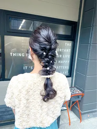 ヘアアレンジ 中富 🍪みなのヘアスタイル