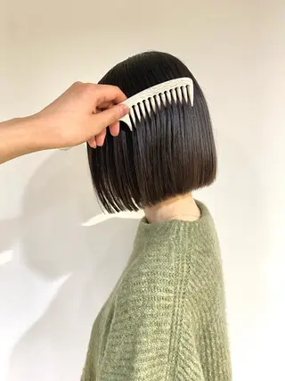 ショート カラー パーマ ヘアアレンジ メンズ キッズ ネイル マツエク・マツパ アイブロウ 絹髪質感TR💫 レイヤーカット/熊澤のヘアスタイル