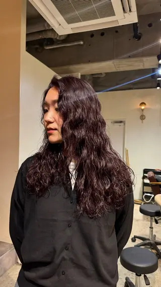 ロング カラー パーマ ✴︎MARIYA✴︎ 表参道&向ヶ丘遊園のヘアスタイル
