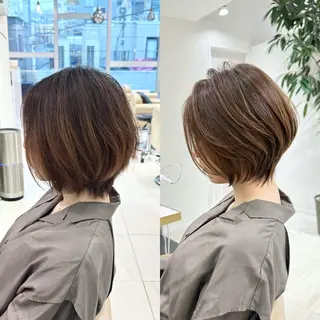 ショート ✨大人ショート特化 /カットモデル/銀座のヘアスタイル