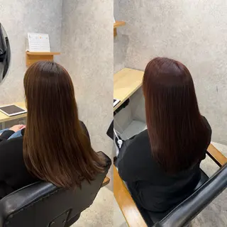 ロング 全席個室美容室 DEFI上野 髪質改善&トリートメント所属・ほの かのヘアスタイル