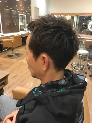 ショート メンズ 新井 友菜のヘアスタイル