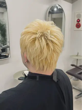 ショート メンズ hachiyama rinaのヘアスタイル