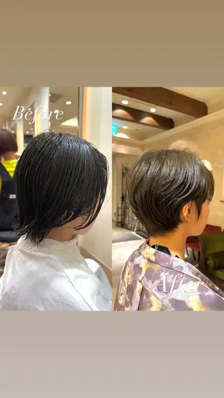 ショート カットモデル/ 大森弘貴のヘアスタイル