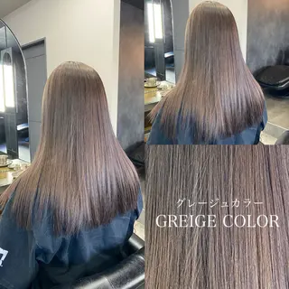 ロング カラー 韓国風・透明感カラー 💫ami💫のヘアスタイル