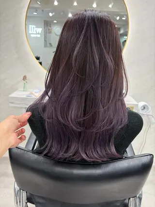 ロング カラー 髪質改善will hairdesignのヘアスタイル