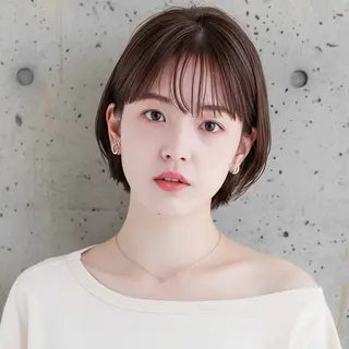 ショート ハッシュカット 田窪珠妃のヘアスタイル