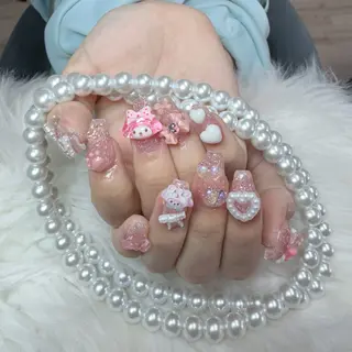 ネイル 🎀nana🫧 ワンホンネイル🎀のネイルデザイン