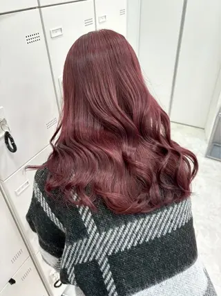 カラー 🍒暖色ダブルカラー /FUKA🍒のヘアスタイル