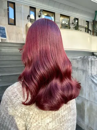 カラー 韓国系レイヤー特化 hiroのヘアスタイル