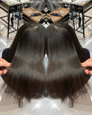 ロング カラー 🩵レイヤー✖︎ 髪質改善🩵リョウヤのヘアスタイル