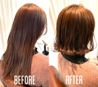 ショート *くせ毛に特化* 【yun】のヘアスタイル