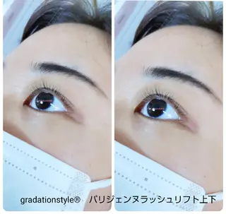 マツエク・マツパ 🎼グラデーション スタイル札幌♫*✧のマツエク・マツパデザイン