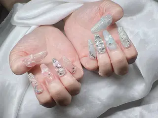 ネイル Lee Nails チップ長さだし専門店のネイルデザイン