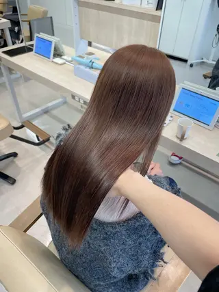 ロング カラー かずや🍀/髪質改善 /艶髪カラー/眉毛のヘアスタイル