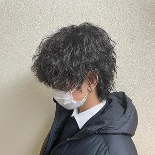 ショート パーマ メンズ 辻堂メンズ特化 YU-YAのヘアスタイル