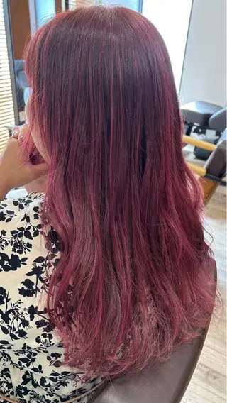 ロング カラー nalu新宿所属・🦋春山 さとみ🦋のヘアスタイル