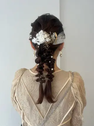 ヘアアレンジ 🟣niw SHUNNA🟣のヘアスタイル