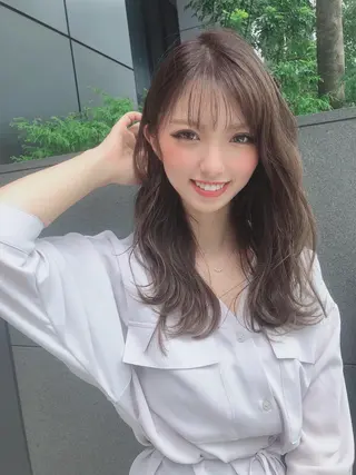 セミロング 縮毛矯正・髪質改善 ❣️三浦正也のヘアスタイル