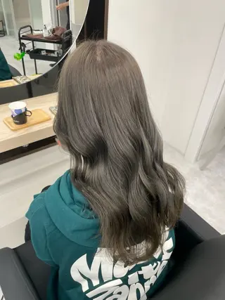 ロング カラー 抜け感style💎 𝑹𝑼𝑵𝑨のヘアスタイル