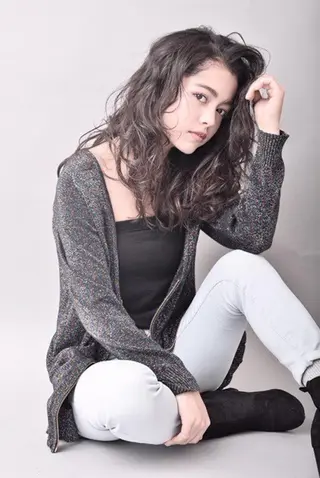 ロング カラー パーマ ヘアアレンジ メンズ キッズ ネイル マツエク・マツパ EnBlesS西宮 マンツーマン神道有基のヘアスタイル