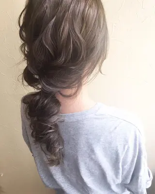 ロング ヘアアレンジ ant’ten 宮川 俊裕のヘアスタイル