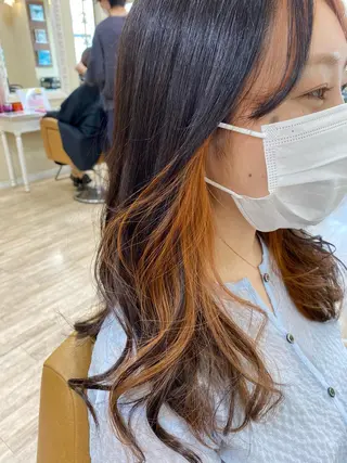 カラー SALOWIN栄 高須大貴のヘアスタイル