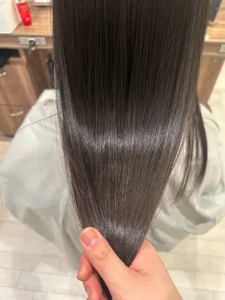 ロング 清瀬駅/痛ませない 縮毛矯正/山崎のヘアスタイル