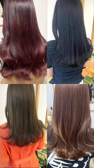 カラー 髪質改善ストレート Airi🪽🫧のヘアスタイル