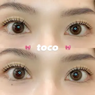 マツエク・マツパ toco momokaのマツエク・マツパデザイン