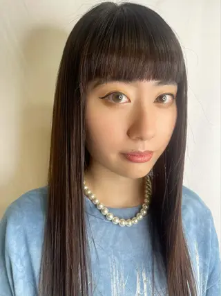 ロング 髪質改善/縮毛矯正 /レイヤー岡部のヘアスタイル