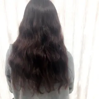 ミディアム セミロング ロング パーマ ヘアアレンジ 透明感♡︎♡︎ 佐々木早苗のヘアスタイル
