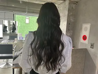 ロング カラー メンズパーマ✨️村越 雄斗のヘアスタイル