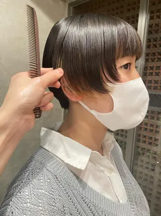 ショート カラー パーマ メンズ 吉田一輝 外国人パーマのヘアスタイル