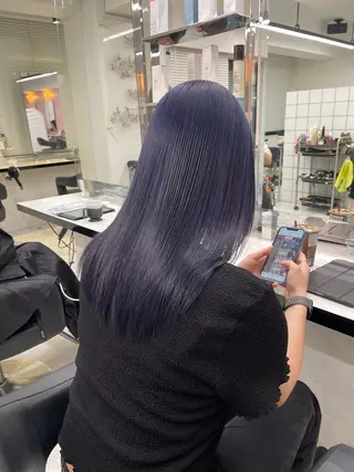 ロング カラー ヘアアレンジ ピンク・ベージュ🩰 カラー🫧とらのヘアスタイル