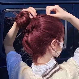 ロング カラー 大人上品ベージュ 🎀HARUNAのヘアスタイル