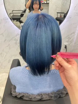 ロング カラー 韓国ヘア🎀 /♡𝓝𝓸𝓪♡のヘアスタイル