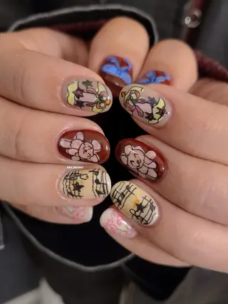 ネイル 3dパーツ/流行り 👧shushu❤️のネイルデザイン