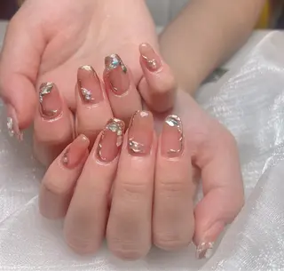 セミロング nina beautyのネイルデザイン